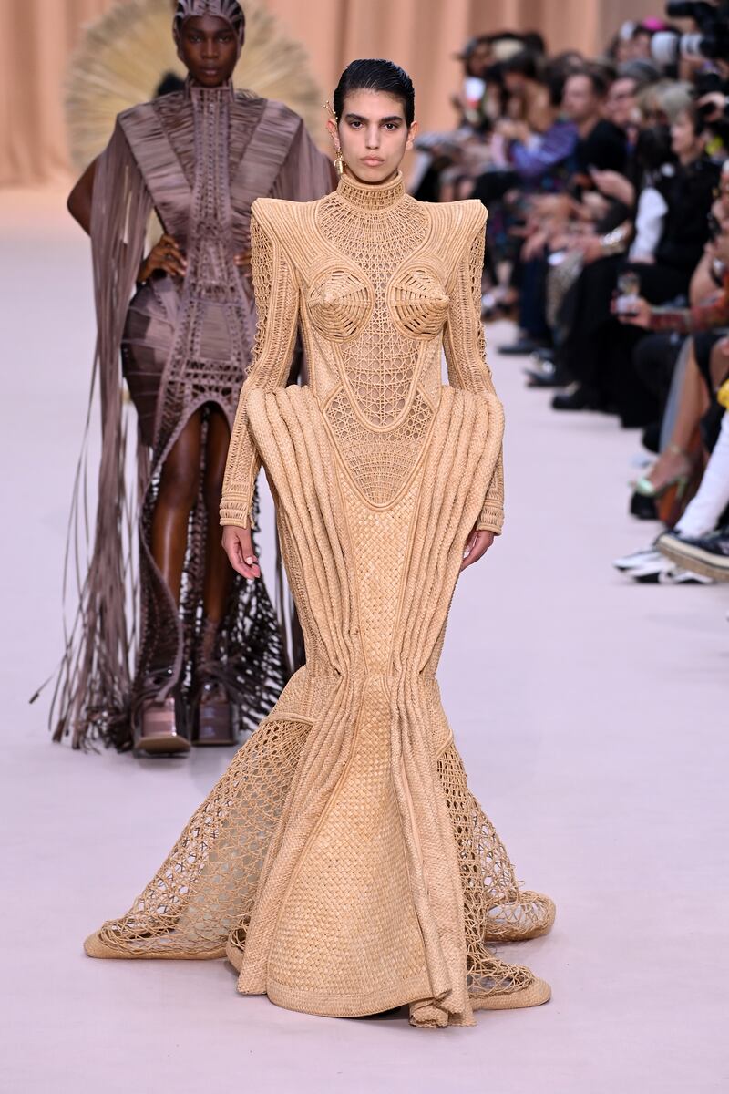 The Jean Paul Gaultier haute couture autumn/winter 2022-2023 show as part of Paris Fashion Week.