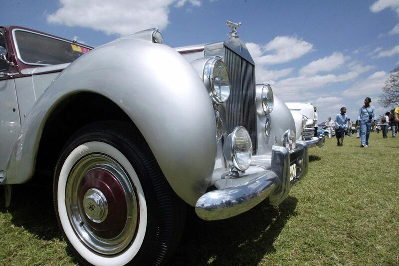 6. Kenya: Knight Frank forecast that the number of high net worth individuals in Kenya will rise by 75 per cent to 248 by 2022. Above, a 1951 Rolls Royce on display in the East Africa Concours d’Elegance event in Nairobi. ImageForum