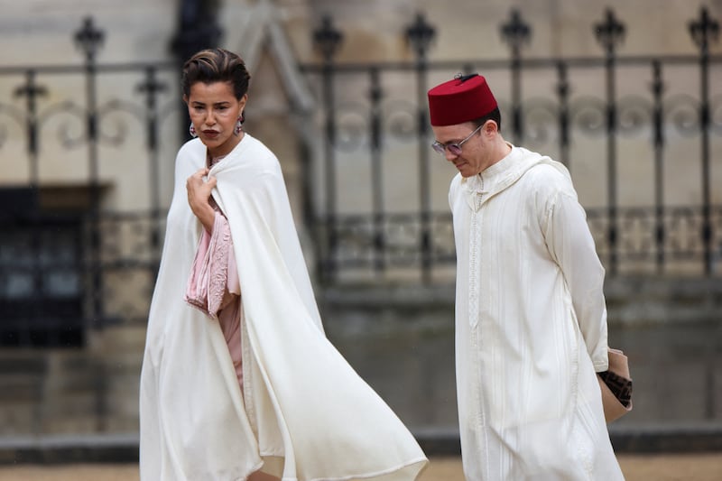 Princess Lalla Meryem of Morocco also attends the historical event. Reuters