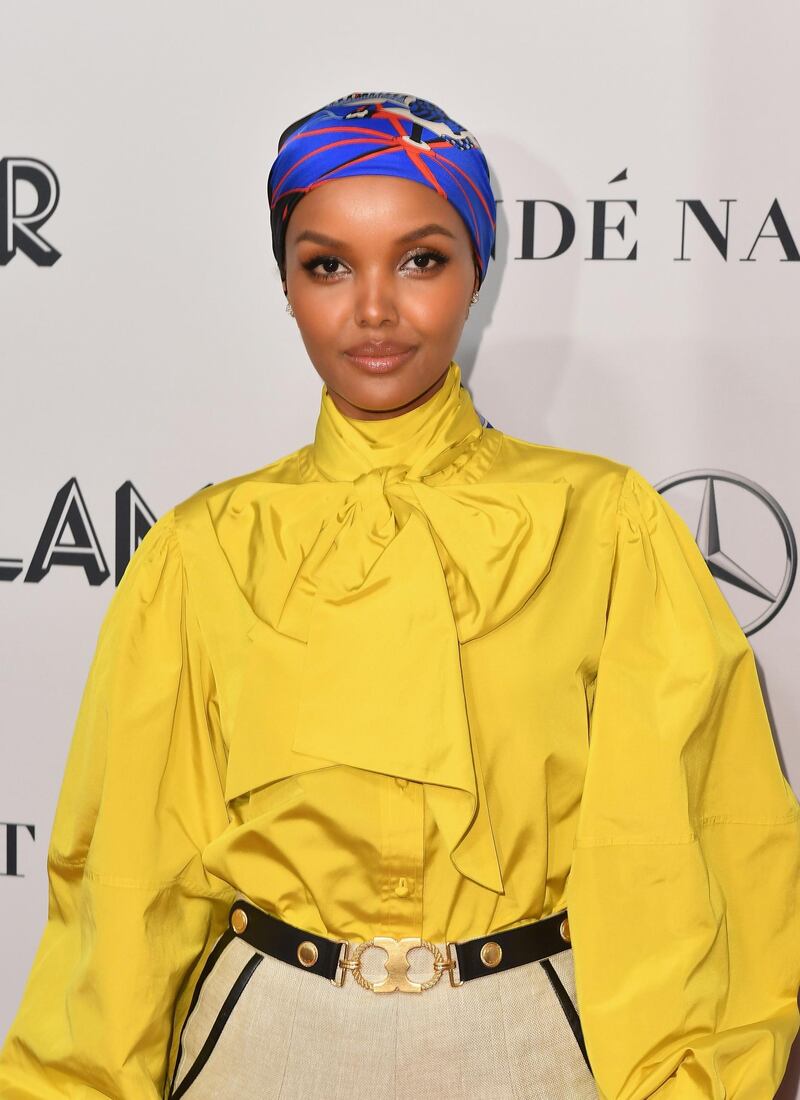 US/Somali model Halima Aden attends the 2019 Glamour Women Of The Year Awards at Alice Tully Hall, Lincoln Center on November 11, 2019 in New York City. / AFP / Angela Weiss
