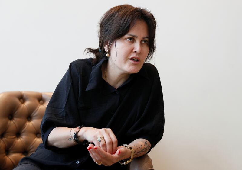Afghan filmmaker Sahraa Karimi will speak at a panel discussion at Venice Film Festival. Reuters