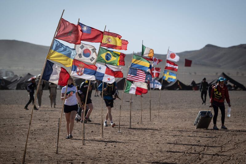 Marathon des Sables is a 250-kilometre race through a formidable landscape in one of the world's most inhospitable climates..