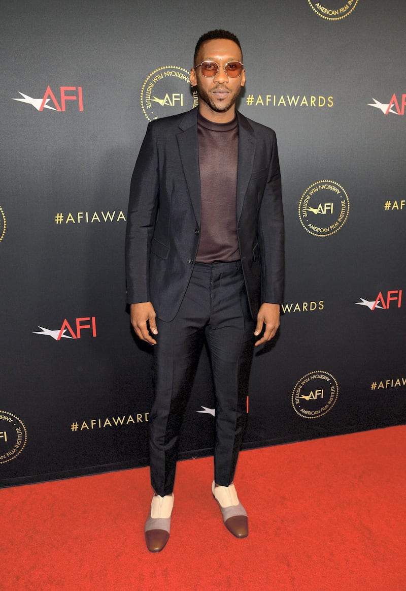 LOS ANGELES, CA - JANUARY 04: Actor Mahershala Ali attends the 19th Annual AFI Awards at Four Seasons Hotel Los Angeles at Beverly Hills on January 4, 2019 in Los Angeles, California.   Matt Winkelmeyer/Getty Images/AFP