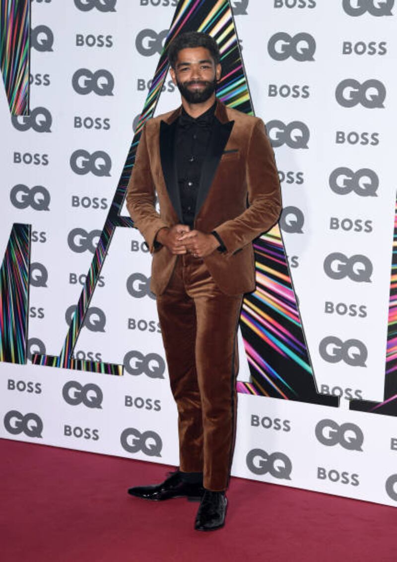 Kingsley Ben-Adir attends the GQ Men of the Year Awards at the Tate Modern on September 1, 2021 in London, England. Getty Images