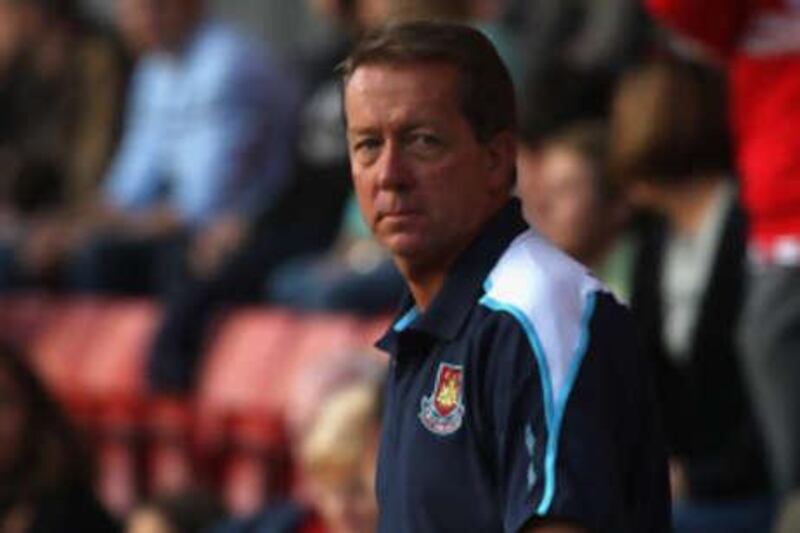 Alan Curbishley, left the West Ham's manager's position after accusing the club of selling players without his wishes.