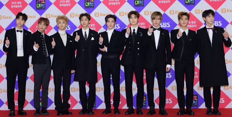 NCT 127 win their first Daesang at the Seoul Music Awards. Getty Images