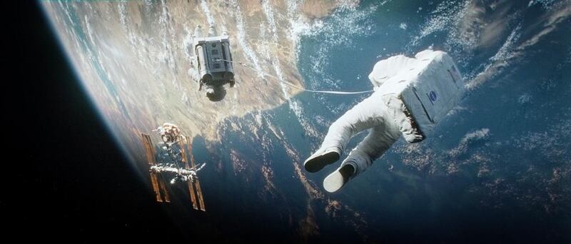 While the film Gravity took artistic licence with its space junk scenes, orbiting debris a real and growing problem for the future of the space industry.  AP / Warner Bros Pictures