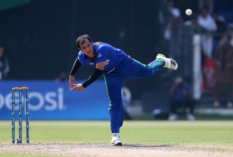 The Afghans did away with Kenya in only 20.5 overs, reaching the required 94 on just three wickets. Pawan Singh / The National