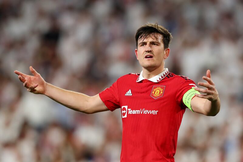 Harry Maguire joined Manchester United from Leicester City in 2019. Getty