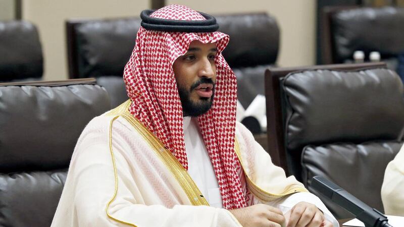 Saudi Arabia's Crown Prince Mohammed bin Salman has targeted a significant reduction in the country's budget deficit. Yuri Kochetkov / EPA