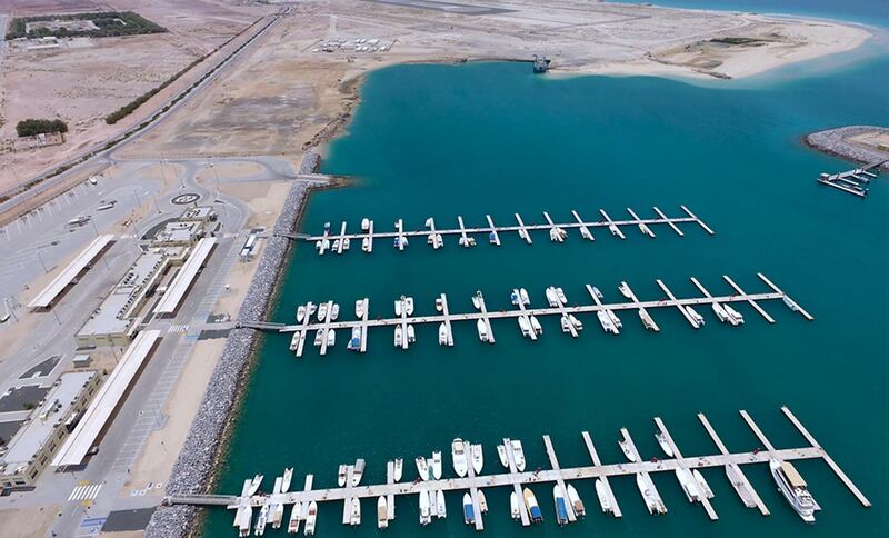 The second phase of development of Delma Port will facilitate the movement of landing craft vessels, passenger ferries, pleasure boats and fishing boats. Photo: Courtesy of Abu Dhabi Ports