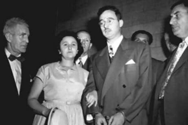 Ethel and Julius Rosenburg were found guilty of spying for the Soviet Union and executed in New York's Sing Sing prison in 1953.