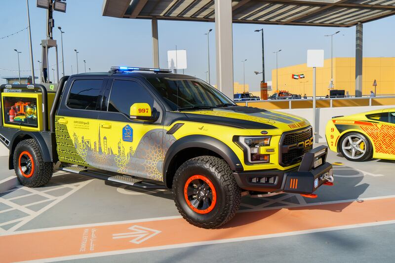 An Expo 2020 pick-up.