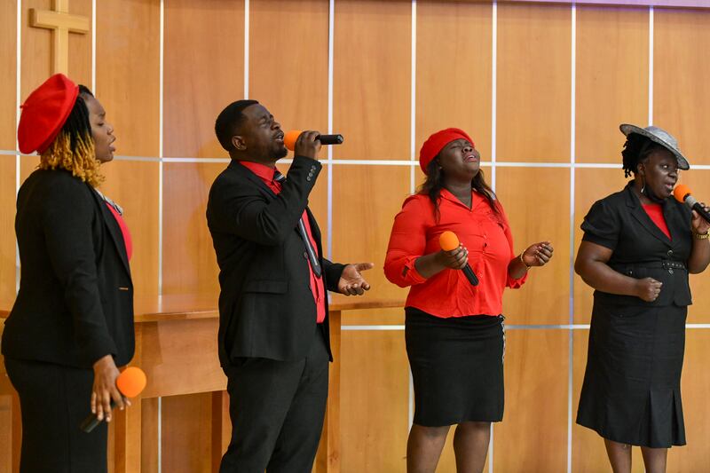 The Garden of Peace Choir.
