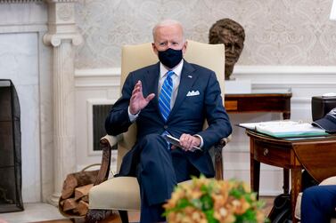 US President Joe Biden at the White House in Washington, March 4, 2021. AP Photo