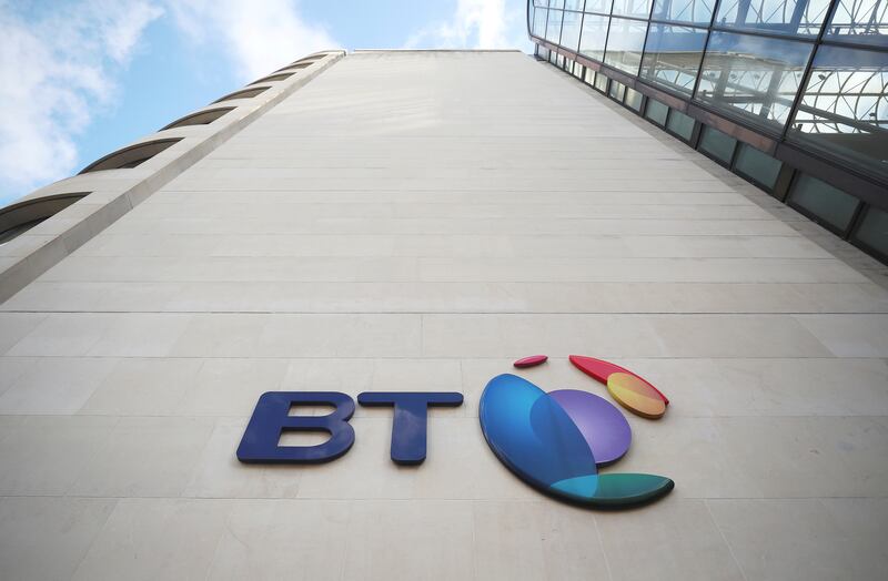 BT's shares have halved in the last five years and the company is spending £1bn a year on kitting out British homes with fibre for fast broadband. Reuters