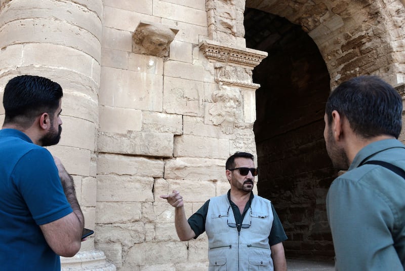 Five years after the defeat of ISIS, Mosul and its surroundings are regaining some semblance of normality with the first tourists visiting Hatra.