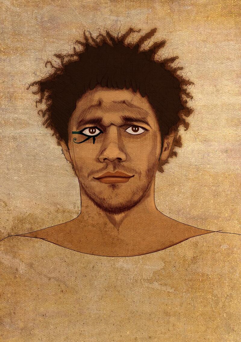 Mohamed El-Nenny, midfielder with Arsenal: El Nenny means 'Eye Iris' which is why the artist gave him a Horus tattoo on his eye.