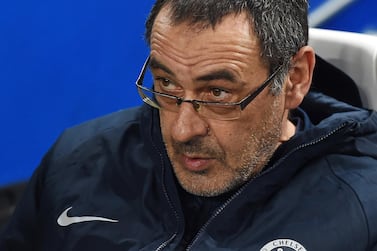 Chelsea manager Maurizio Sarri says Europa League commitments means he must heavily rotate his squad for Premier League matches. EPA