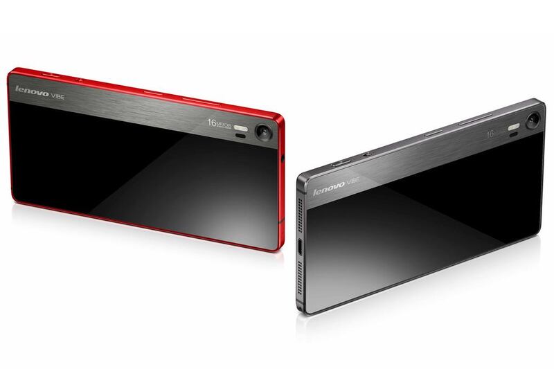 Lenovo’s camera-orientated Vibe Shot smartphone. Courtesy Lenovo