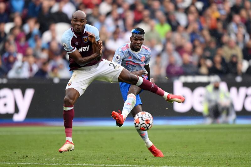 Angelo Ogbonna - 7: New partnership at the back with Zouma is a promising one and the pair dealt well with United’s multiple attacking threats. Some well-timed and important challenges from the Italian. Getty