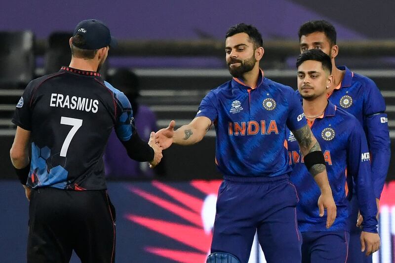 India captain Virat Kohli oversaw a disappointing campaign at the T20 World Cup in the UAE last year. AFP
