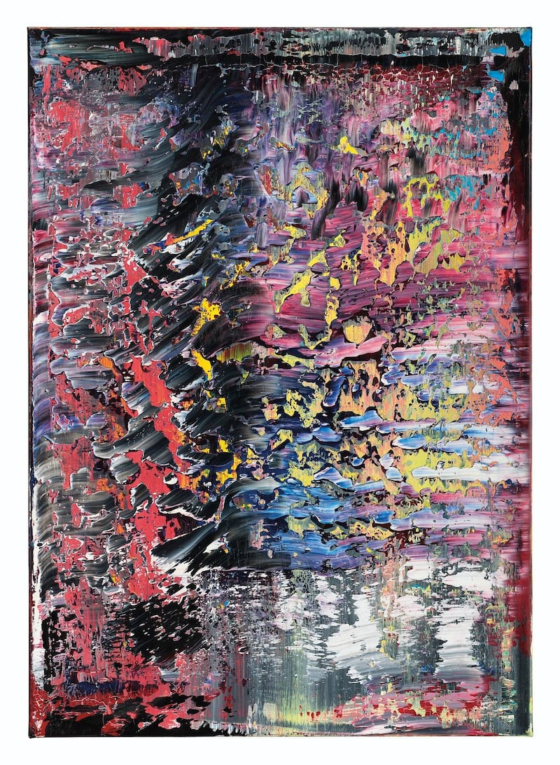 Gerhard Richter's 'Frost (1)', 1989, sold for $10.3 million at Christie’s in Hong Kong. Courtesy Christie's