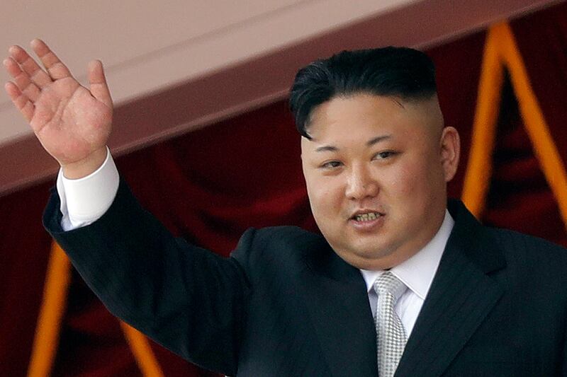 FILE - In this April 15, 2017, file photo, North Korean leader Kim Jong Un waves during a military parade in Pyongyang, North Korea. North Koreaâ€™s nuclear and missile programs have without doubt come at a severe cost. Even so, the North has managed to march ever closer to having an arsenal capable of attacking targets in the region and _ as demonstrated by its July 4 ICBM test launch _ the United Statesâ€™ mainland. (AP Photo/Wong Maye-E, File)