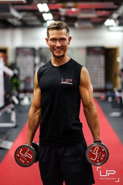 Chris Beavers, deputy gym manager at Ultimate Performance Dubai