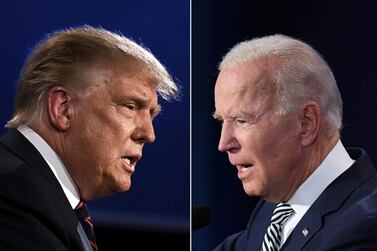 Although polls put Joe Biden comfortably in the lead of Donald Trump, the outcome of the election remains uncertain. AFP