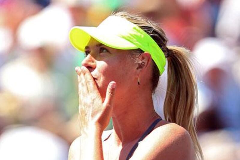 Maria Sharapova has been nursing a shoulder injury for a while.