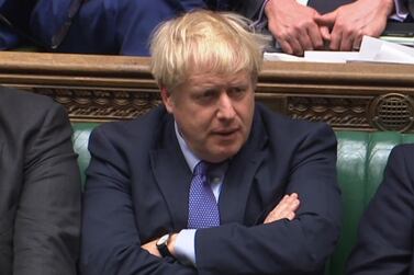 Boris Johnson hopes to have a UK general election on December 12. AFP