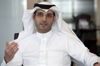 Hisham Alrayes, chief executive of GFH, said the company's solid increases in income and profits reflect a well-diversified business model. Razan Alzayani / The National