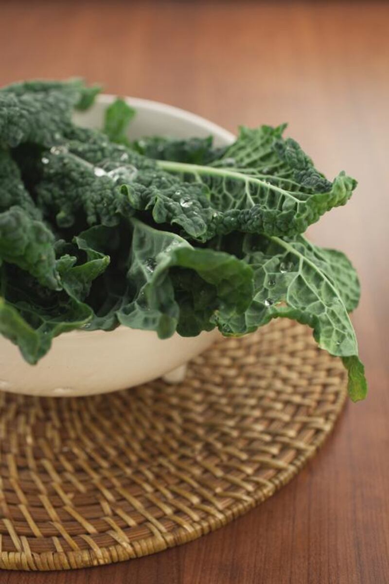 Kale: Kale is packed with nutrients that help to balance blood sugar and provide vital mineral and phytonutrient support that actively creates lightness in your body through cleansing and detoxification. iStockphoto.com
