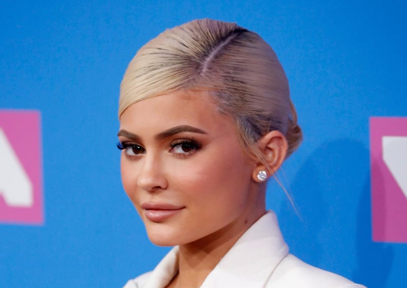 FILE PHOTO: Kylie Jenner arrives for the 2018 MTV Video Music Awards at Radio City Music Hall in New York, U.S., August 20, 2018.  REUTERS/Andrew Kelly/File Photo