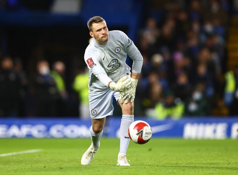 CHELSEA PLAYER RATINGS: Marcus Bettinelli – 6. Produced one solid save in the first half and did well to block Tshimanga’s shot in the move that led to the Chesterfield goal. Little else to do apart from that. Reuters