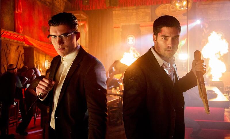 Zane Holtz and DJ Catrona in From Dusk till Dawn. Courtesy Netflix