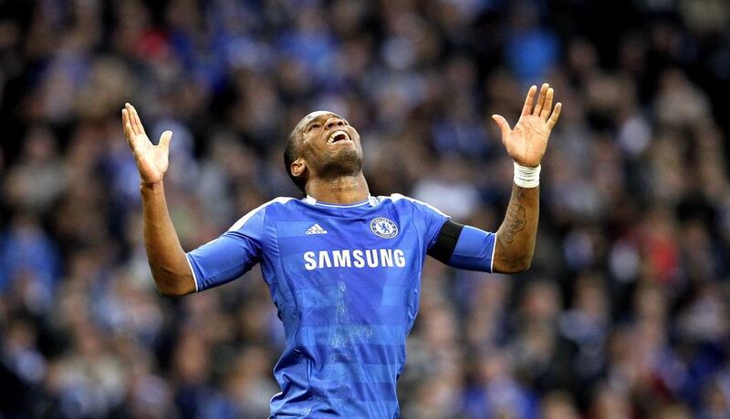 Didier Drogba last played with Chelsea in 2012. Kerim Okten / EPA