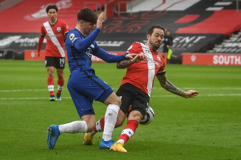 Danny Ings - 4: A frustrated and isolated figure up front in first half and would have been surprised as anyone when Southampton went ahead. A striker’s challenge on Mount gifted Chelsea a penalty and the equaliser after break. A rare off day for the striker. EPA