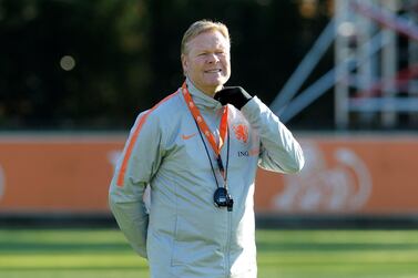 Ronald Koeman has been the Netherlands national team manager since February 2018. Reuters