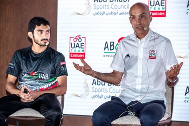 Mauro Gianetti CEO and team principal of UAE Team Emirates. Victor Besa / The National