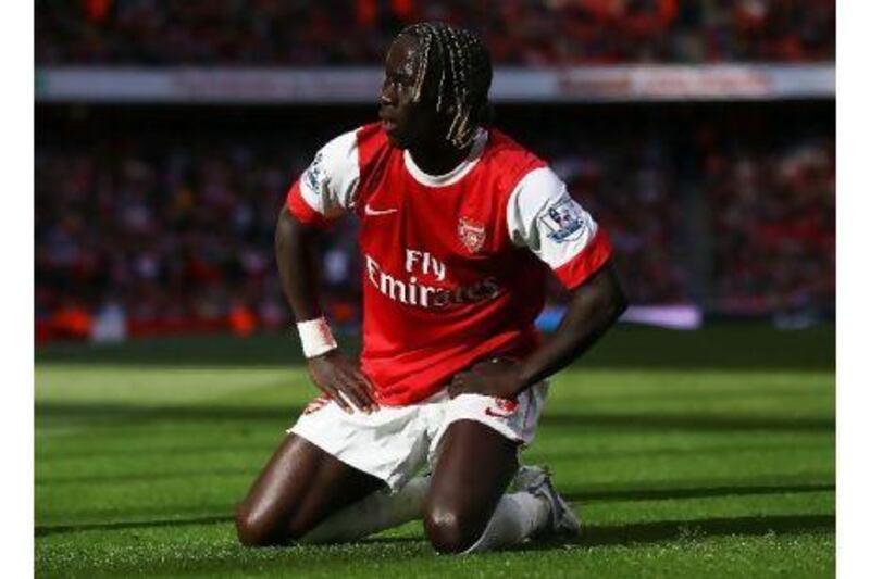 Bacary Sagna says that what his game lacks in technique, he makes up for in energy and commitment. Julian Finney / Getty Images