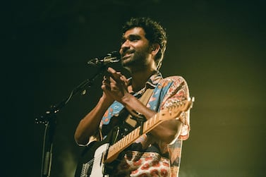 Prateek Kuhad performs on stage in New Delhi, India. Starting out, Indian singer Kuhad gave himself one year to make it. AFP 