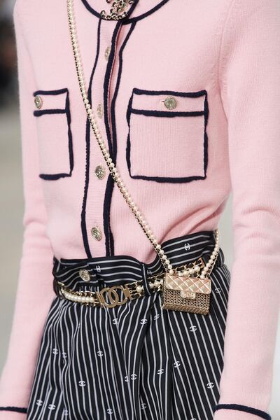 The Chanel micro bag