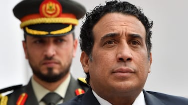 Mohamed Al Menfi, Chairman of the Tripoli-based Libyan Presidential Council, is intensifying regional diplomatic efforts. AFP