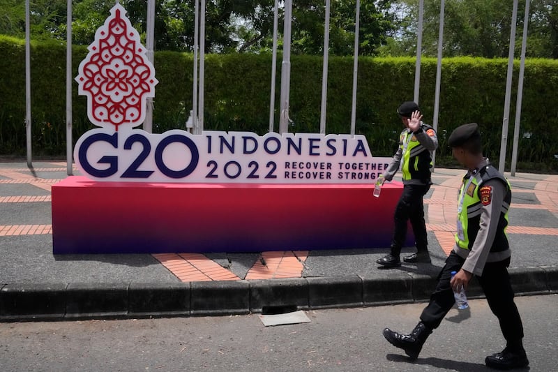 Indonesia is gearing up to host leaders of the world's biggest economies.  AP Photo