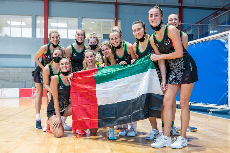 UAE Falcons after winning the European Open Challenge in Gibraltar. Photo: Noelle Laguea