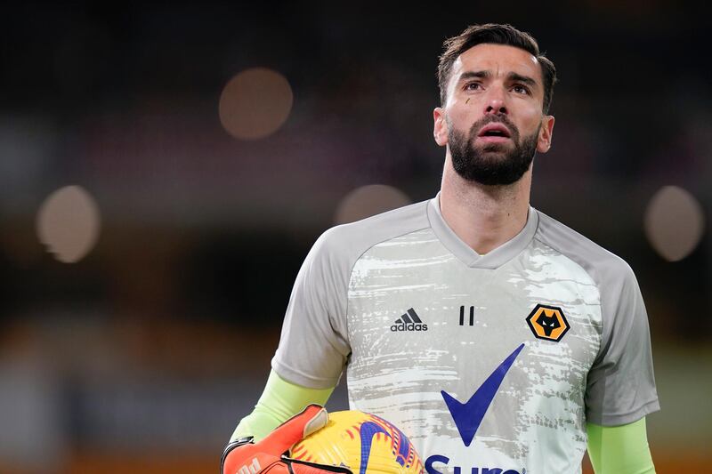 WOLVES RATINGS: Rui Patricio - 5, The Portuguese stopper will be disappointed that he conceded from Olivier Giroud’s strike considering he got both hands on it. EPA