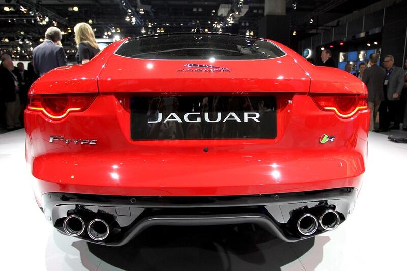 A Jaguar F-Type at the 2013 Los Angeles Auto Show. David McNew/Getty Images/AFP

