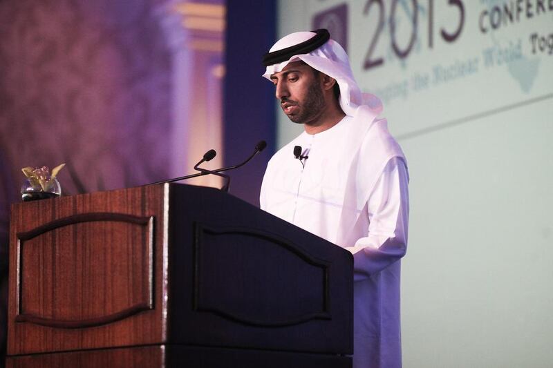 Suhail Al Mazrouei, UAE Energy Minister. Lee Hoagland / The National